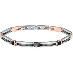 Maserati Bracelet Jm223atz 21 Cm Black One Size Homme - Publicité Maserati Bracelet Jm223atz 21 Cm Black One Size Homme - Publicité