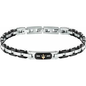 Maserati Bracelet Jm424axu05 Golden / Silver One Size Homme - Publicité Maserati Bracelet Jm424axu05 Golden / Silver One Size Homme - Publicité