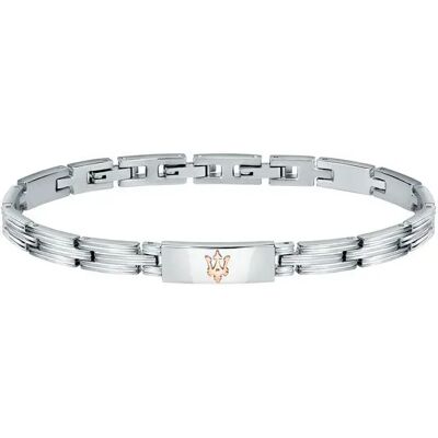 Maserati Bracelet Jm121atk12 21.5 Cm Rose Gold One Size Homme - Publicité Maserati Bracelet Jm121atk12 21.5 Cm Rose Gold One Size Homme - Publicité