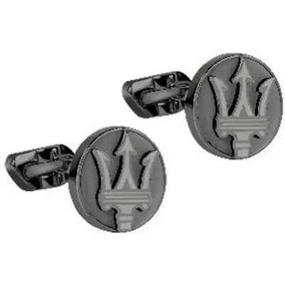 Maserati Boutons De Manchette Jm418ank10 Steel One Size Homme - Publicité Maserati Boutons De Manchette Jm418ank10 Steel One Size Homme - Publicité