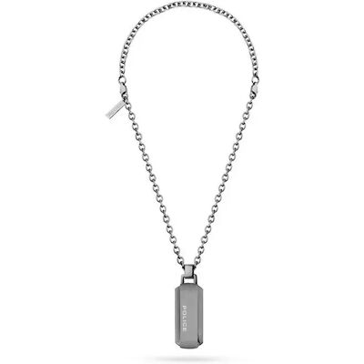 Police Collier Peagn2211802 Gray One Size Homme - Publicité Police Collier Peagn2211802 Gray One Size Homme - Publicité