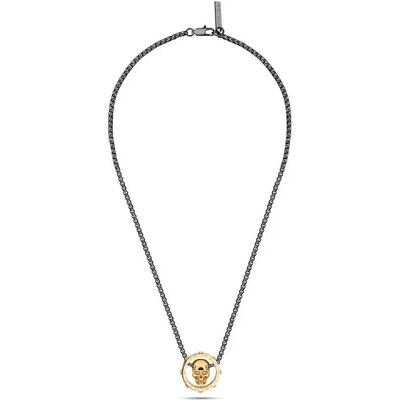 Police Collier Peagn2212102 Gray One Size Homme - Publicité Police Collier Peagn2212102 Gray One Size Homme - Publicité