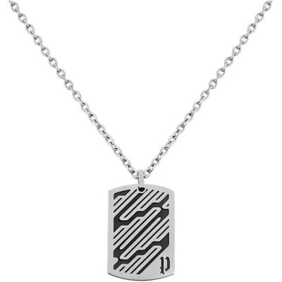 Police Collier Pj.26483psu Silver One Size Homme - Publicité Police Collier Pj.26483psu Silver One Size Homme - Publicité