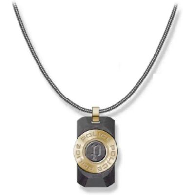 Police Collier Pj.26567psg Gold One Size Homme - Publicité Police Collier Pj.26567psg Gold One Size Homme - Publicité