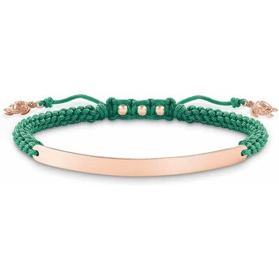 Thomas Sabo Bracelet A00575976l21v Green / Rose Gold One Size Femme - Publicité Thomas Sabo Bracelet A00575976l21v Green / Rose Gold One Size Femme - Publicité