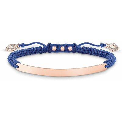 Thomas Sabo Bracelet A00688981l19v Blue / Pink Gold One Size Femme - Publicité Thomas Sabo Bracelet A00688981l19v Blue / Pink Gold One Size Femme - Publicité
