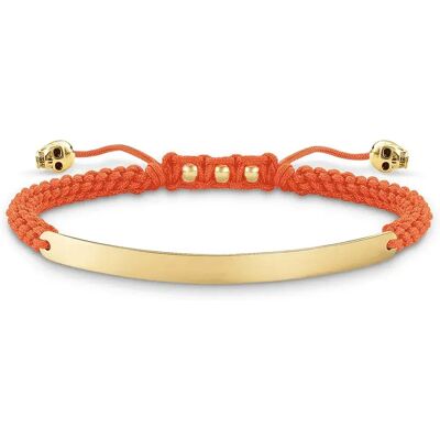 Thomas Sabo Bracelet Lba00508488l1 Orange / Golden One Size Femme - Publicité Thomas Sabo Bracelet Lba00508488l1 Orange / Golden One Size Femme - Publicité