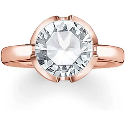 Thomas Sabo Bague 036-416-14-52 Pink Gold One Size Femme - Publicité Thomas Sabo Bague 036-416-14-52 Pink Gold One Size Femme - Publicité