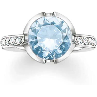 Thomas Sabo Bague 037-059-31-54 Blue / Silver One Size Femme - Publicité Thomas Sabo Bague 037-059-31-54 Blue / Silver One Size Femme - Publicité