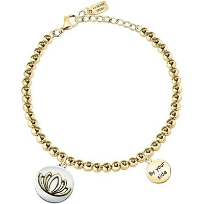 Le Petite Story Bracelet Lps05arr69 Golden One Size Femme - Publicité Le Petite Story Bracelet Lps05arr69 Golden One Size Femme - Publicité