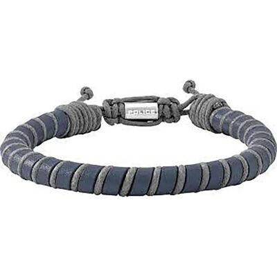 Police Bracelet Pj26486bln.02 Blue One Size Homme - Publicité Police Bracelet Pj26486bln.02 Blue One Size Homme - Publicité