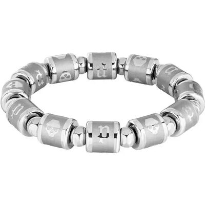 Police Bracelet Pj26562bss.01 Grey One Size Homme - Publicité Police Bracelet Pj26562bss.01 Grey One Size Homme - Publicité