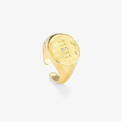 Radiant Bague Ry000050 Golden One Size Femme - Publicité Radiant Bague Ry000050 Golden One Size Femme - Publicité