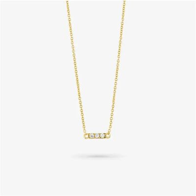 Radiant Collier Ry000079 Golden One Size Femme - Publicité Radiant Collier Ry000079 Golden One Size Femme - Publicité