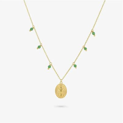 Radiant Collier Ry000159 Golden One Size Femme - Publicité Radiant Collier Ry000159 Golden One Size Femme - Publicité