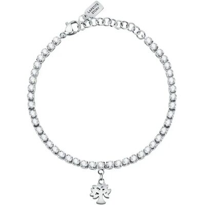 Le Petite Story Bracelet Tennis Family Steel Crys Silver One Size Femme - Publicité Le Petite Story Bracelet Tennis Family Steel Crys Silver One Size Femme - Publicité