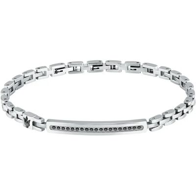 Maserati Bague Iconic Br Tag 18.5+3cm Black One Size Homme - Publicité Maserati Bague Iconic Br Tag 18.5+3cm Black One Size Homme - Publicité