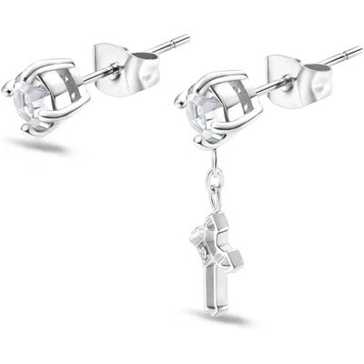 Police Boucles D´oreilles Peage0036501 Silver One Size Homme - Publicité Police Boucles D´oreilles Peage0036501 Silver One Size Homme - Publicité