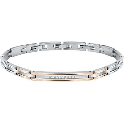 Maserati Bracelet Jm420atk05 Silver One Size Homme - Publicité Maserati Bracelet Jm420atk05 Silver One Size Homme - Publicité