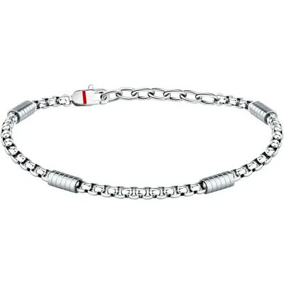 Sector Bracelet Basic Tube 19+3 Cm Silver One Size Homme - Publicité Sector Bracelet Basic Tube 19+3 Cm Silver One Size Homme - Publicité