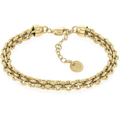 Tommy Hilfiger Bracelet 2780842 Gold One Size Femme - Publicité Tommy Hilfiger Bracelet 2780842 Gold One Size Femme - Publicité
