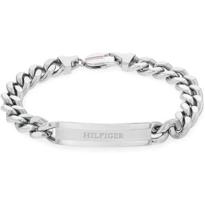 Tommy Hilfiger Bracelet 2790579 Silver One Size Homme - Publicité Tommy Hilfiger Bracelet 2790579 Silver One Size Homme - Publicité