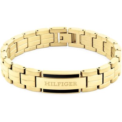 Tommy Hilfiger Bracelet 2790601 GOld One Size Homme - Publicité Tommy Hilfiger Bracelet 2790601 GOld One Size Homme - Publicité