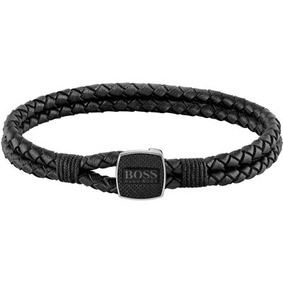 Boss Bracelet 1580047m Black One Size Homme - Publicité Boss Bracelet 1580047m Black One Size Homme - Publicité