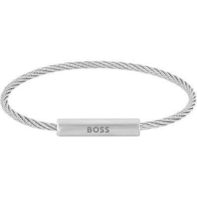 Boss Bracelet 1580387 Silver One Size Homme - Publicité Boss Bracelet 1580387 Silver One Size Homme - Publicité