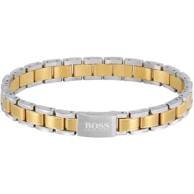Boss Bracelet 1580195 Gold / Silver One Size Homme - Publicité Boss Bracelet 1580195 Gold / Silver One Size Homme - Publicité