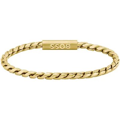 Boss Bracelet 1580696 Gold One Size Homme - Publicité Boss Bracelet 1580696 Gold One Size Homme - Publicité
