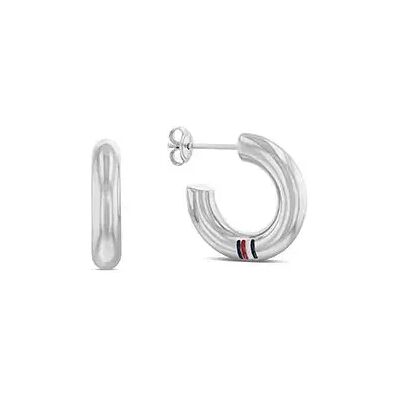 Tommy Hilfiger Boucles D´oreilles 2780948 Silver One Size Femme - Publicité Tommy Hilfiger Boucles D´oreilles 2780948 Silver One Size Femme - Publicité