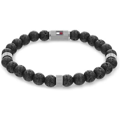 Tommy Hilfiger Bracelet 2790435 Black One Size Homme - Publicité Tommy Hilfiger Bracelet 2790435 Black One Size Homme - Publicité