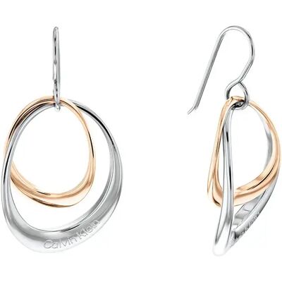 Calvin Klein Boucles D´oreilles 35000003 Silver / Gold One Size Femme - Publicité Calvin Klein Boucles D´oreilles 35000003 Silver / Gold One Size Femme - Publicité