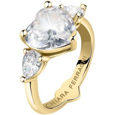 Chiara Ferragni Bague J19auv32012 Golden One Size Femme - Publicité Chiara Ferragni Bague J19auv32012 Golden One Size Femme - Publicité