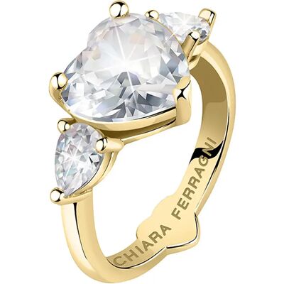 Chiara Ferragni Bague J19auv32014 Golden One Size Femme - Publicité Chiara Ferragni Bague J19auv32014 Golden One Size Femme - Publicité