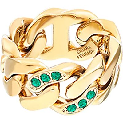 Chiara Ferragni Bague J19auw49012 Golden One Size Femme - Publicité Chiara Ferragni Bague J19auw49012 Golden One Size Femme - Publicité