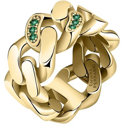 Chiara Ferragni Bague J19auw49014 Golden One Size Femme - Publicité Chiara Ferragni Bague J19auw49014 Golden One Size Femme - Publicité