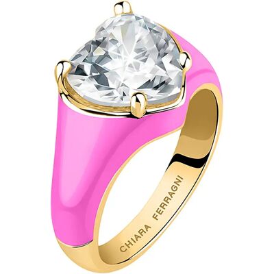 Chiara Ferragni Bague J19avi40018 Golden One Size Femme - Publicité Chiara Ferragni Bague J19avi40018 Golden One Size Femme - Publicité