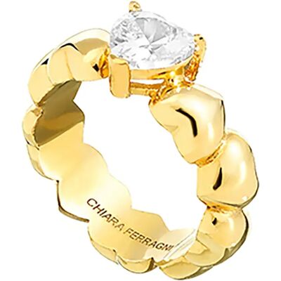 Chiara Ferragni Bague J19avt05016 Golden One Size Femme - Publicité Chiara Ferragni Bague J19avt05016 Golden One Size Femme - Publicité