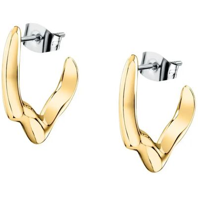 Trussardi Boucles D´oreilles Tjaxa05 Golden One Size Femme - Publicité Trussardi Boucles D´oreilles Tjaxa05 Golden One Size Femme - Publicité