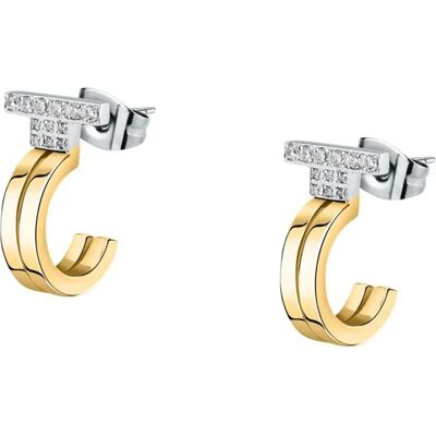 Trussardi Boucles D´oreilles Tjaxc34 Golden One Size Femme - Publicité Trussardi Boucles D´oreilles Tjaxc34 Golden One Size Femme - Publicité