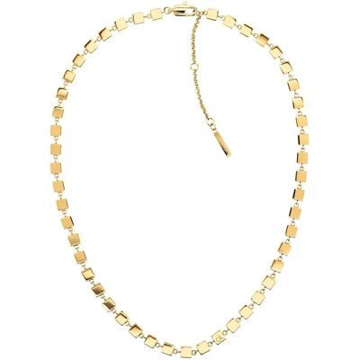 Calvin Klein Collier 35000846 Gold One Size Femme - Publicité Calvin Klein Collier 35000846 Gold One Size Femme - Publicité