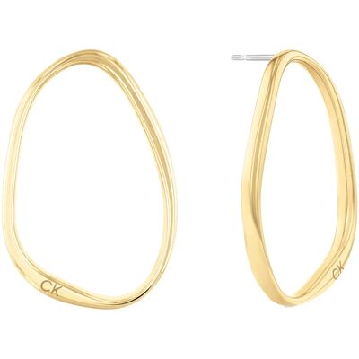 Calvin Klein Boucles D´oreilles Elongated Drops Gold One Size Femme - Publicité Calvin Klein Boucles D´oreilles Elongated Drops Gold One Size Femme - Publicité