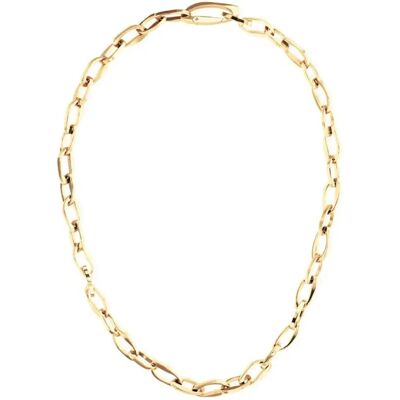 Calvin Klein Collier Harmonious Connection Gold One Size Femme - Publicité Calvin Klein Collier Harmonious Connection Gold One Size Femme - Publicité