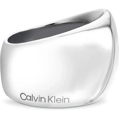 Calvin Klein Bague Modern Purity Silver 56 Femme - Publicité Calvin Klein Bague Modern Purity Silver 56 Femme - Publicité