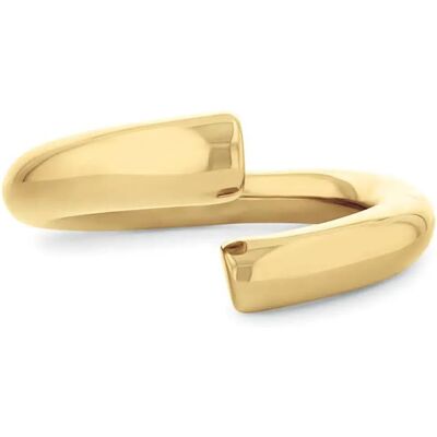 Calvin Klein Bague Spiral Gold 54 Femme - Publicité Calvin Klein Bague Spiral Gold 54 Femme - Publicité