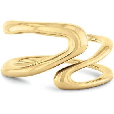 Calvin Klein Bague Statement Links Gold 54 Femme - Publicité Calvin Klein Bague Statement Links Gold 54 Femme - Publicité
