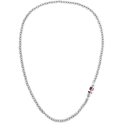Tommy Hilfiger Collier Bruch Silver One Size Homme - Publicité Tommy Hilfiger Collier Bruch Silver One Size Homme - Publicité