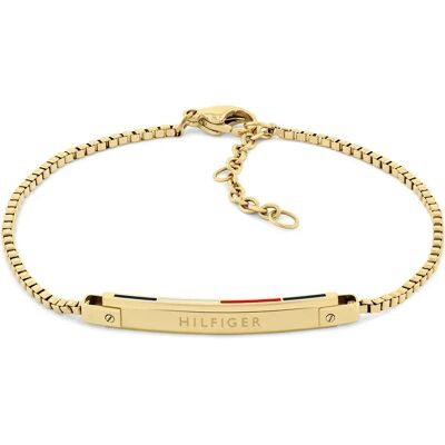 Tommy Hilfiger Bracelet Linea Gold One Size Femme - Publicité Tommy Hilfiger Bracelet Linea Gold One Size Femme - Publicité